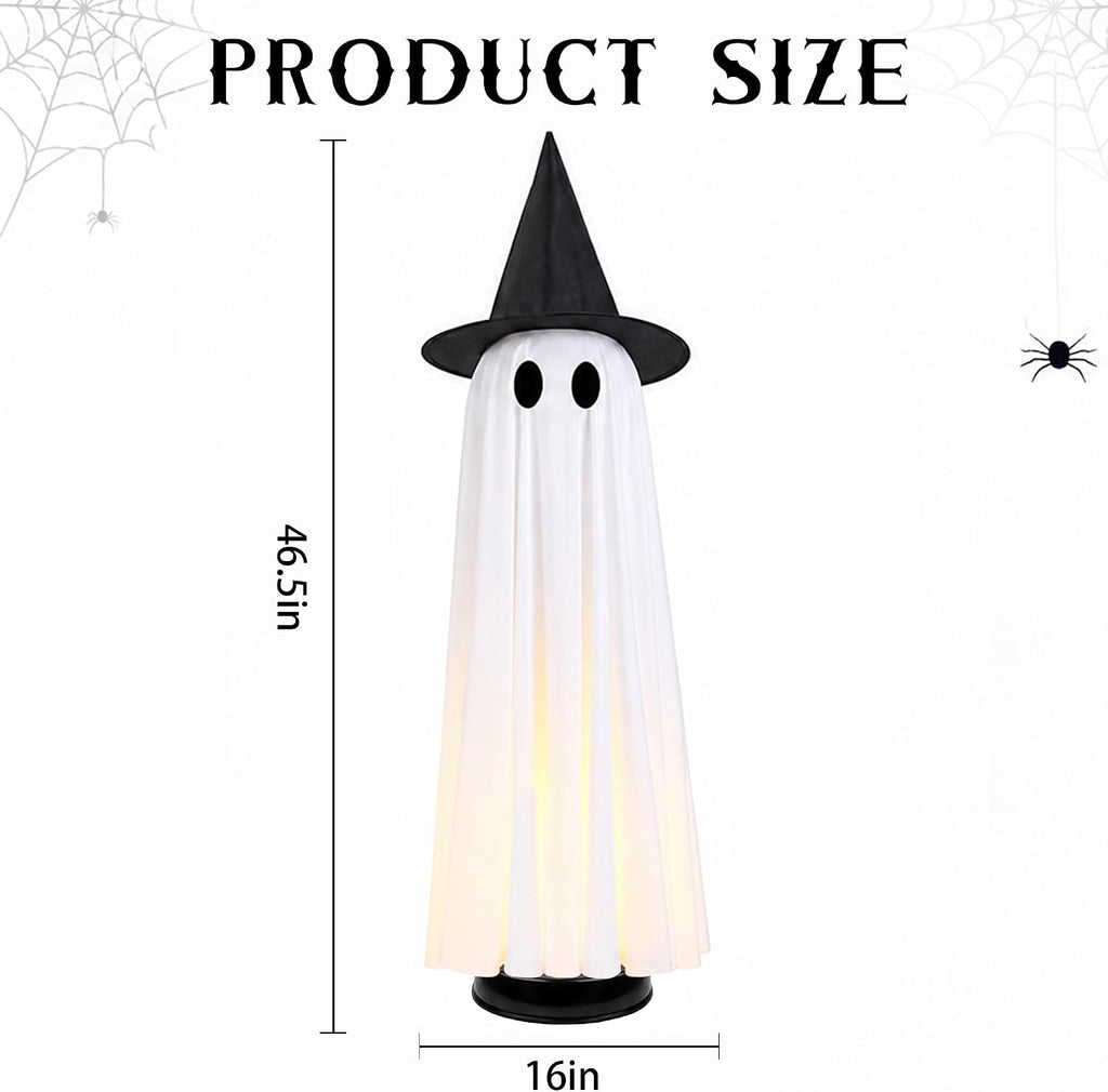 Halloween Decoration Indoor 46.5" Lighted Animated Floating Ghost