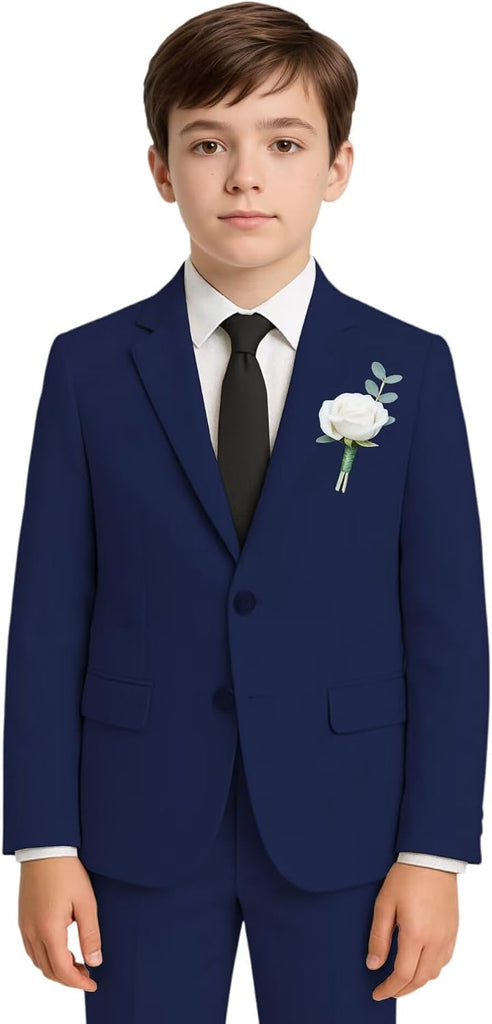 Boys Suit Blazer Jacket Kids School Uniform Jackets Slim Fit Wedding Outfit