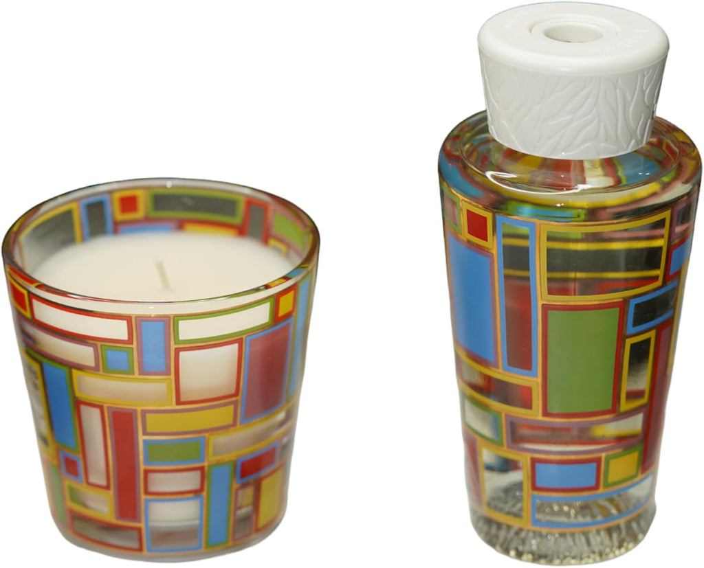 Luxury Gift Box Scented Candle and Fragrance Diffuser My First Baobab Ocean Drive (Tangerine-Yuzu-Cedar), a Graphic - Set of 3