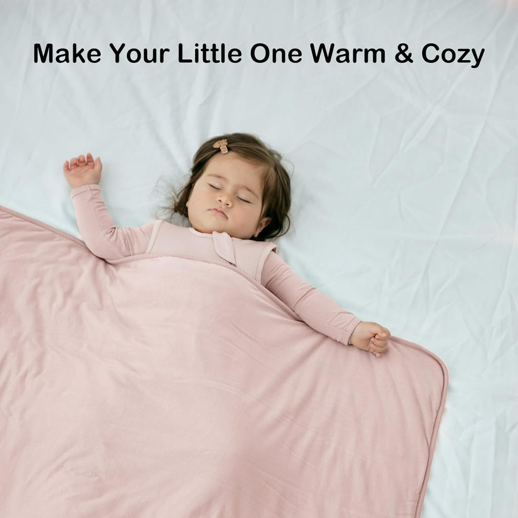 Rayon Made From Bamboo Baby Blanket for Boys Girls 30 x 40 Inch