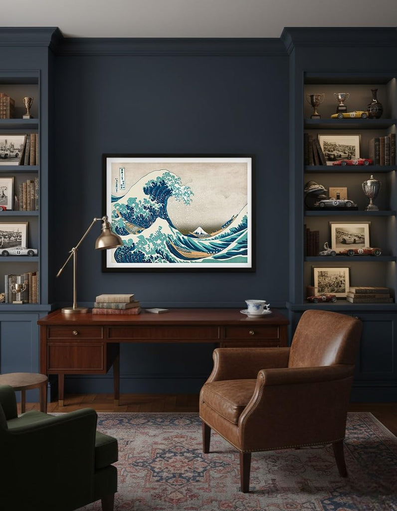 The Great Wave off Kanagawa - Mount Fuji Poster Print