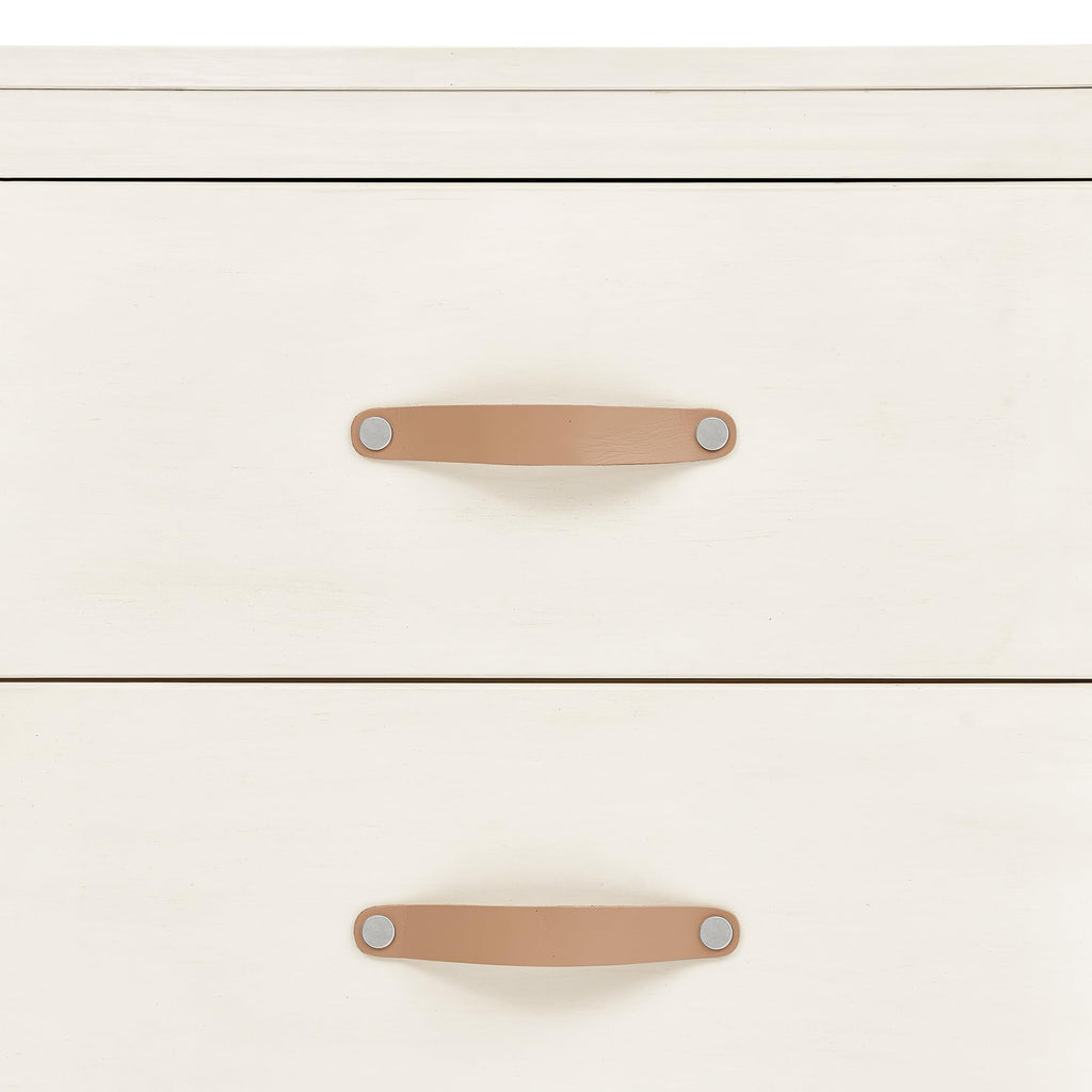 BabyGap Skye 6 Drawer Dresser with Interlocking Drawers Greenguard Gold Certified, Antique White