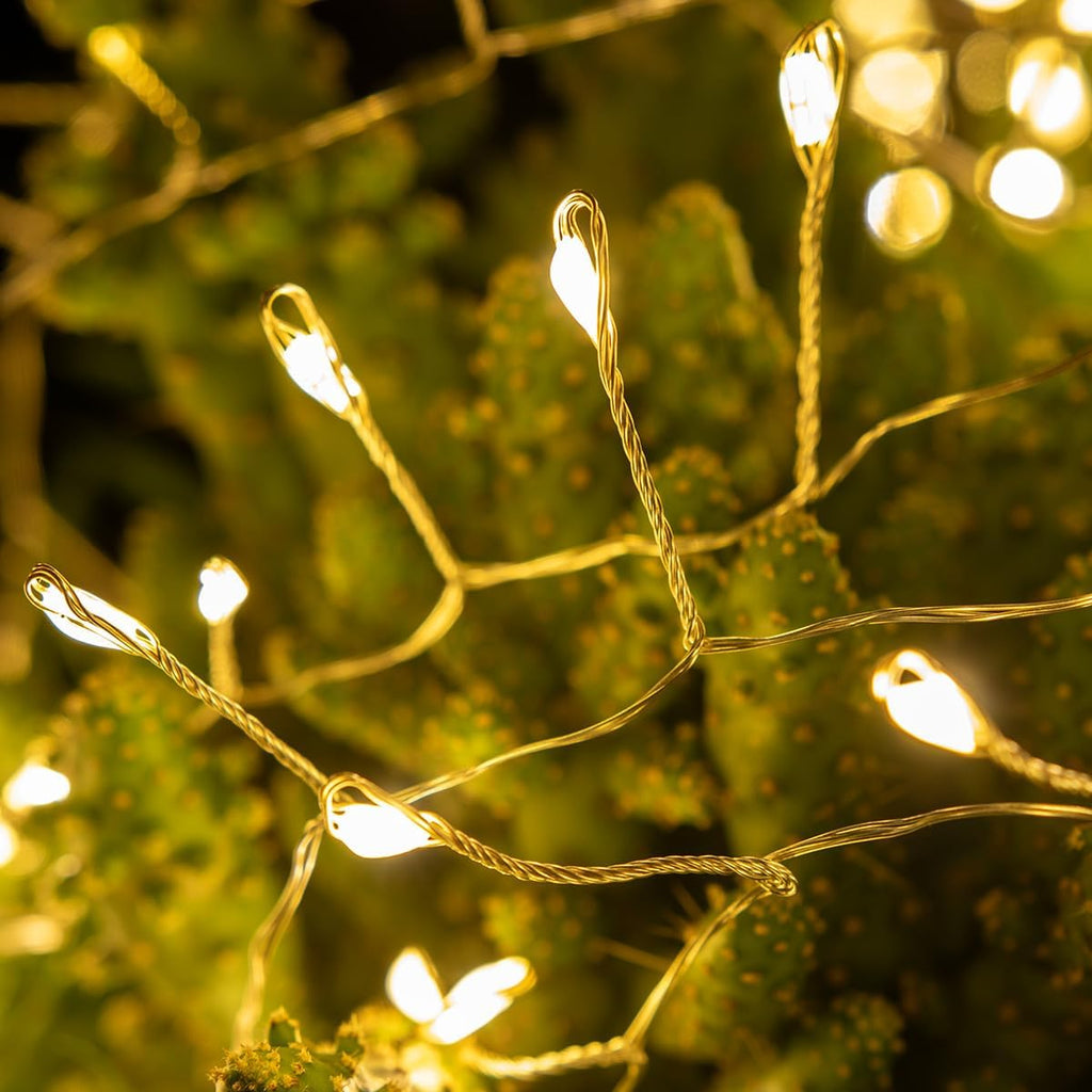 1000LED 100FT Fairy Lights Plug in Firecracker Christmas Lights