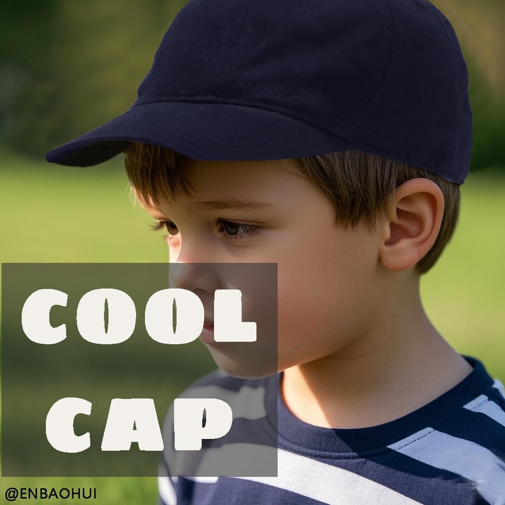 2 Packs Toddler Boys Girls Baseball Summer Hat Kids Baseball Cap Baby Sun Hat Cotton
