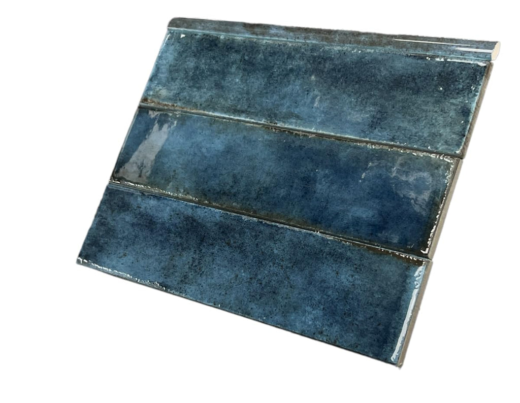 Scandiano Series Handmade Glossy 2.5x10 Subway Porcelain Wall Tile Backsplash, Bathroom Wall, Accent Wall, Fireplace