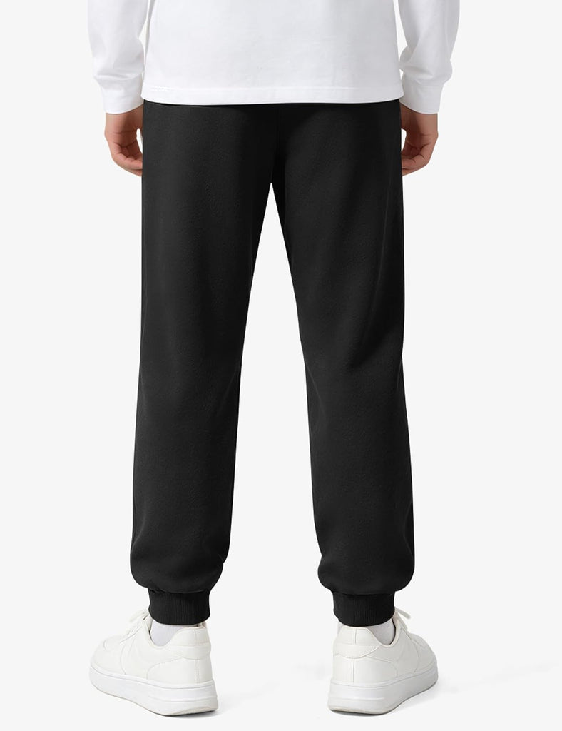 Boys Sweatpants Kids Athletic Fleece Jogger Pants with Pockets