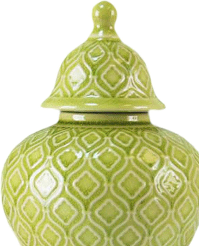 Porcelain Vase Jar Tabletop Decoration 12.5x23cm Decorative Ginger Jar for Party, Dining Table Decor Fine