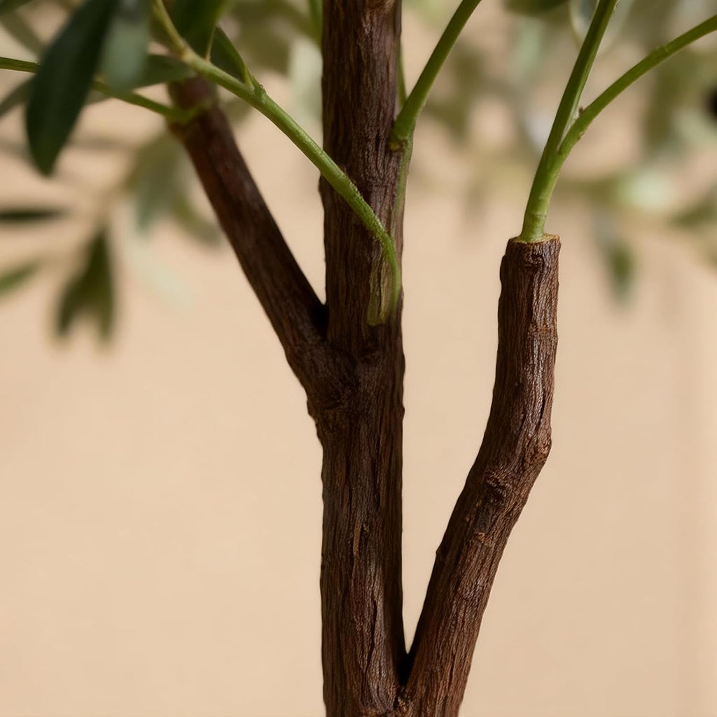 Olive Tree Olive Trees Artificial Indoor 6FT Faux Olive Tree with Pot,Artificial Olive Trees Plant with Realistic