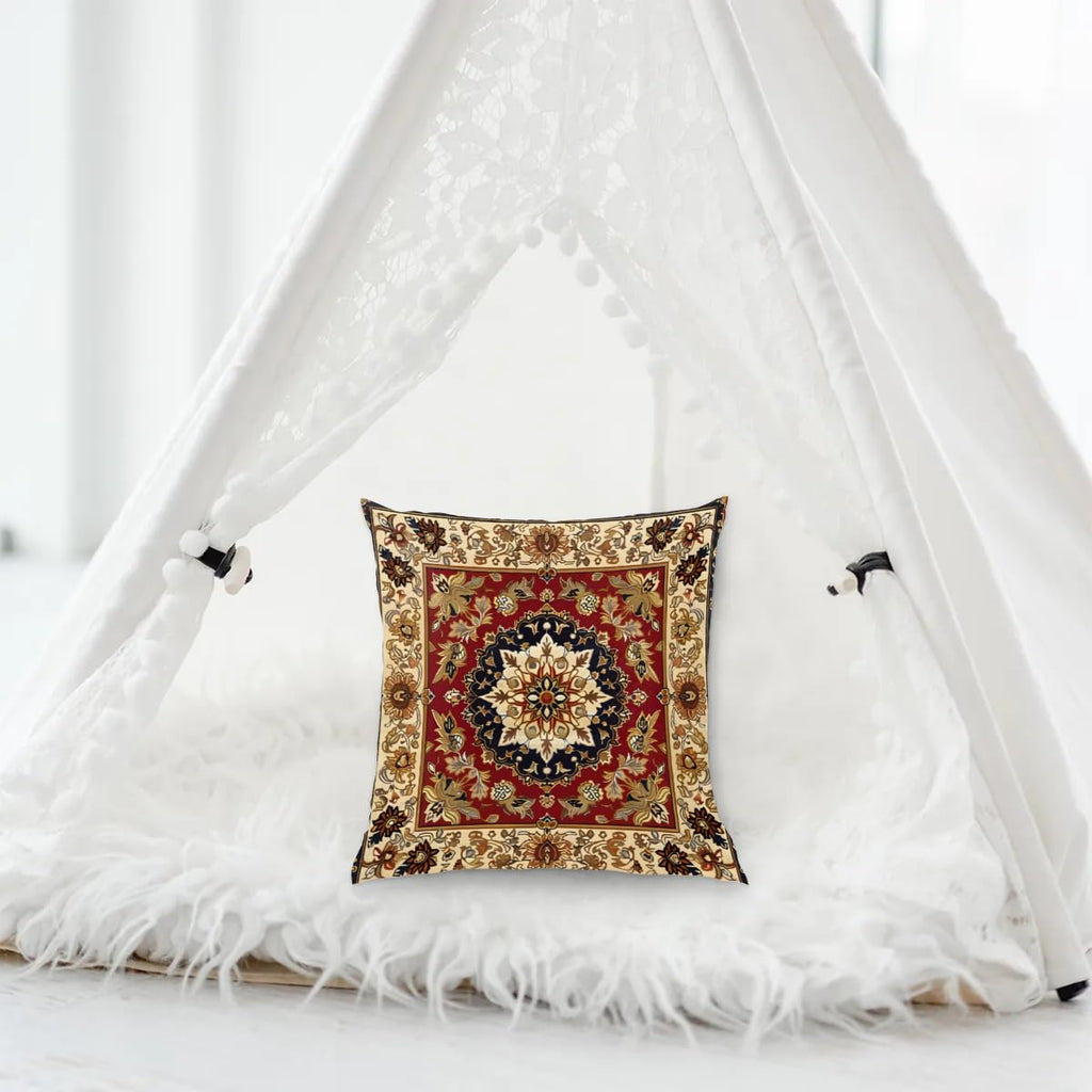 Boho Moroccan Pillow Covers 16x16 Inch Decorative Throw Pillow Covers Square Pillow Cases Cushion Cover Pillowcase