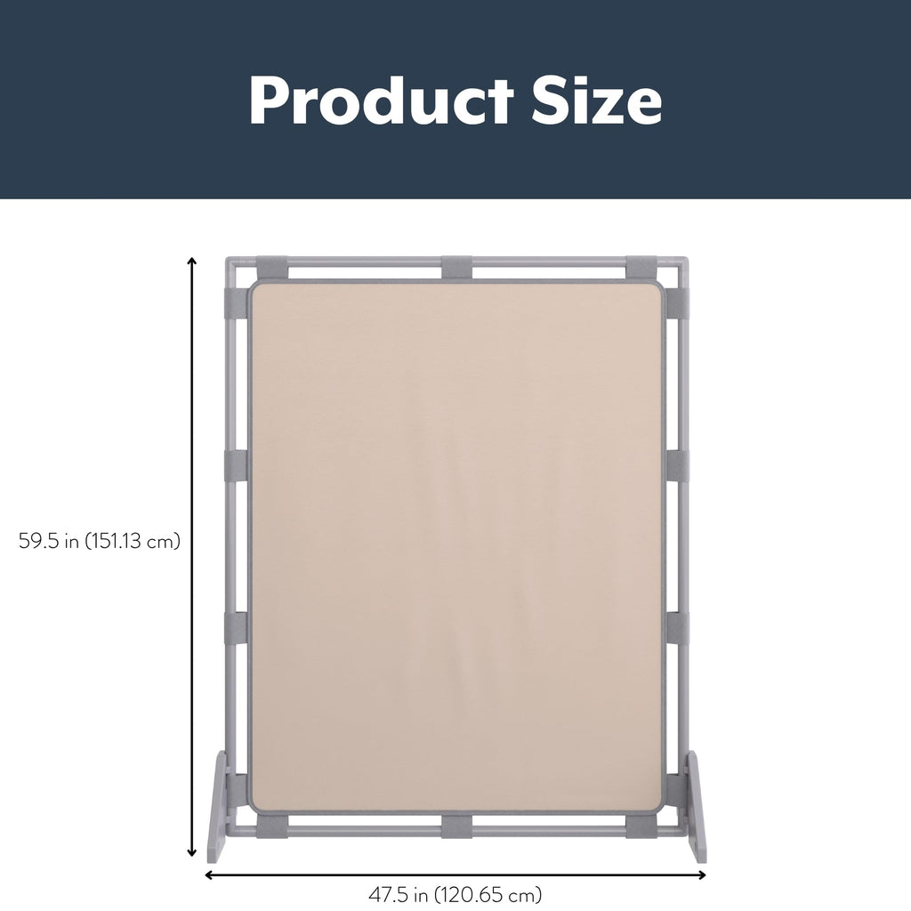 PlayPanel Room Divider 59.5" x 47.5", Sand
