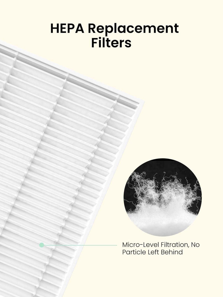 2PCS HEPA Filters, Replacement Accessories for Baby Bottle Washers