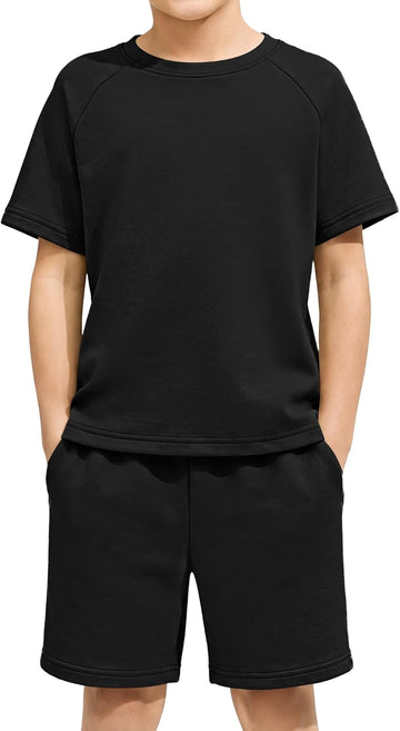 Boys Short Sets 2 Piece Summer Outfits Matching Set