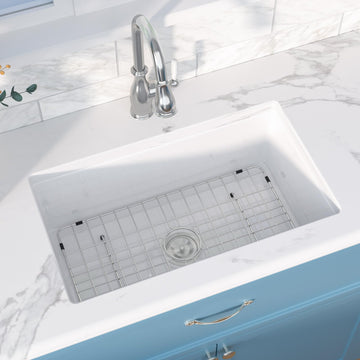 30 Inch White Undermount Sink Fireclay 30x18 Inch White Kitchen Sink Dual Drop in & Undermount Kitchen Sinks Single