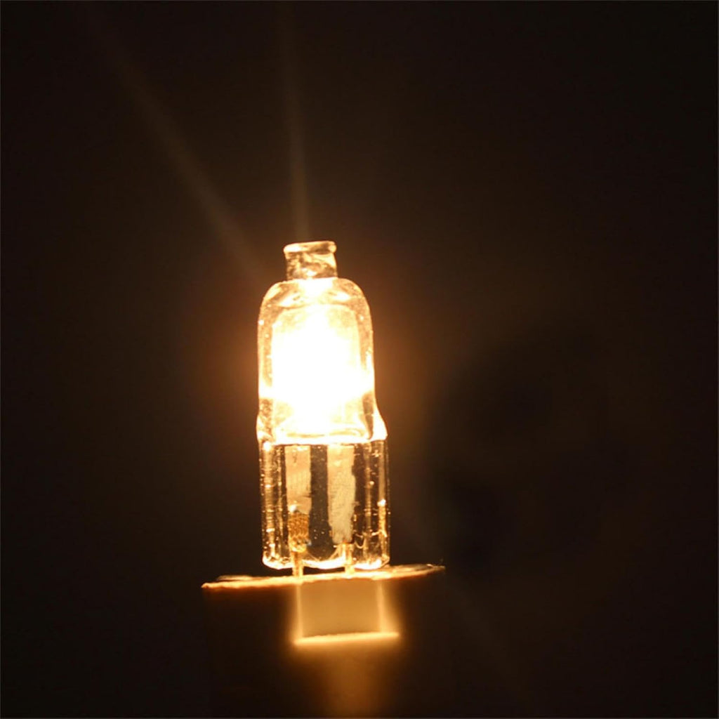 5PC Crystal Clear Halogen Bulb G9 120V 20W Dimmable JC Type T4 Bi-Pin Xenon Small Light Bulb G9 40W 230V Warm White