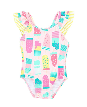 Baby/Toddler Girls Ruffle Strap - One Piece Swimsuit UPF 50+