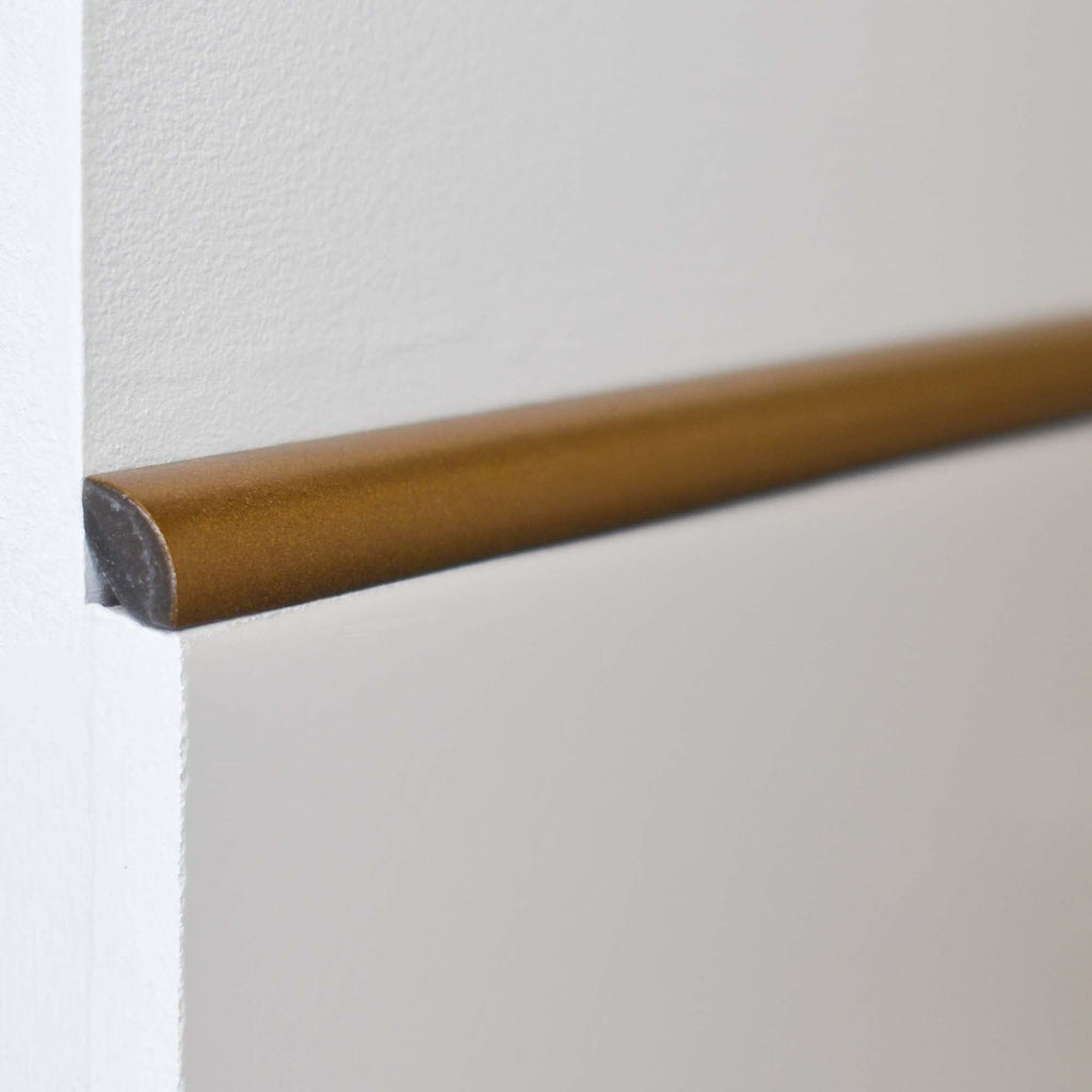 Quarter Round Tile Trim, 1/2 x 12 Inch Corner Shower Tile Edge Trim, Decorative Jolly Tile Liner Cap Backsplash