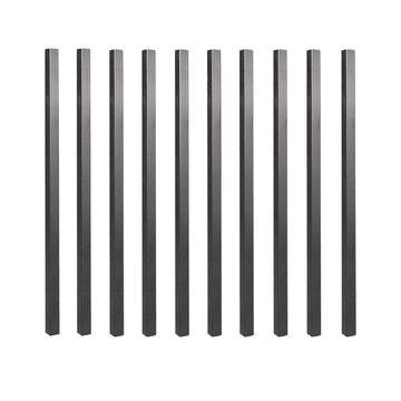 3/4" Square x 36"L Galvanized Square Balusters - 10 Pack