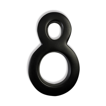 5 Inch Magnetic Solid Aluminum Address Number for Outdoor Use, Weatherproof House Number for Mailboxes and Metal