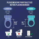 Toilet Bidet Seat, Instant Warm Water, Self-Cleaning Nozzle, Multiple Spraying Modes, Electric Heated Seat