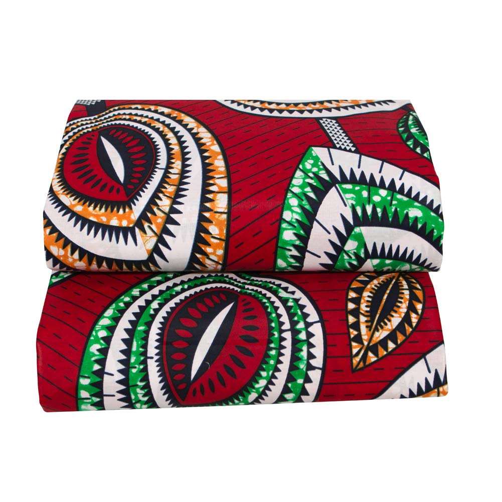 Fashion New Wax Cotton Fabric Wax African Fabric Batik Fabrics for Africa Clothing 24fs1263