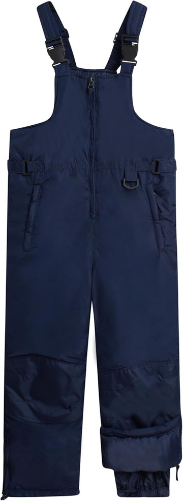 Boys and Girls Insulated Waterproof Snow Bib Kids Overalls