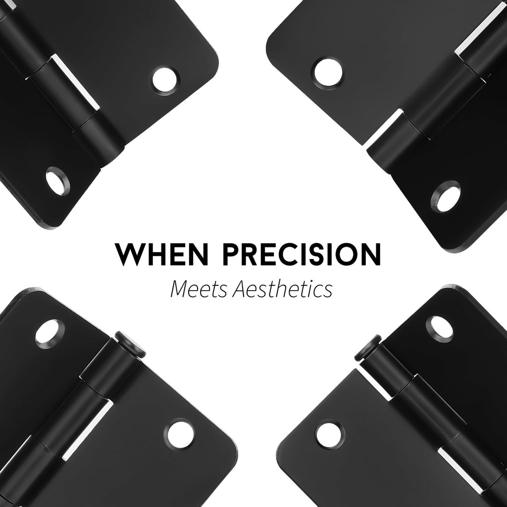 Door Hinges Heavy Duty Interior & Exterior Door Hinge 48Pack Matte Black