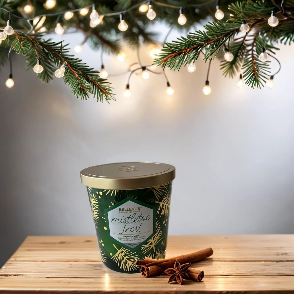 S, 12 OZ Fragranced Candle, Soy Blend Wax, Essential Oils, Long-Lasting Burn, Home Fragrances, Aromatherapy Home