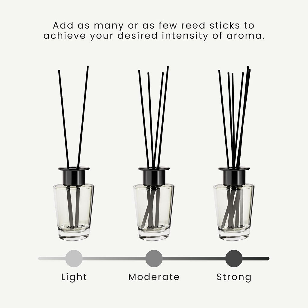 Mahogany & Teakwood Oil Reed Diffuser Set, 3.4 Fl Oz - Set of 338