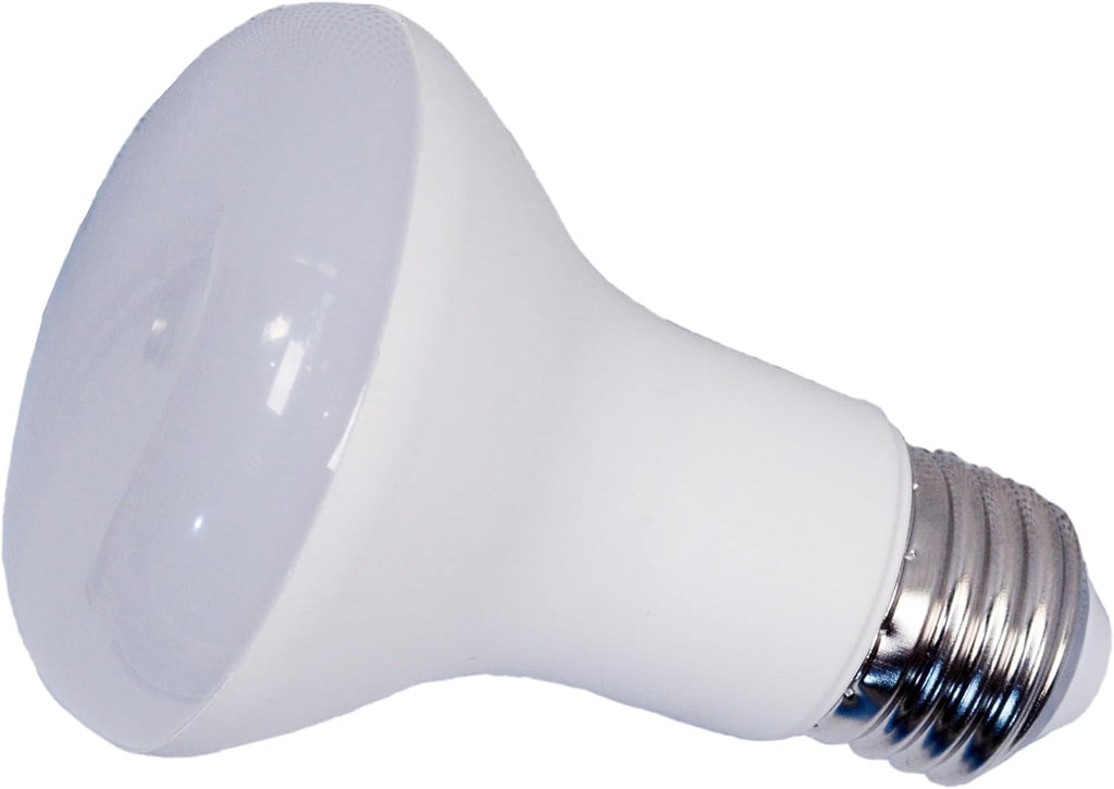 Br20 Smooth LED Light Bulb Warm White,8W (60W Equiv), 3000k,850lm, Dimmable,E26 Based,UL- Listed