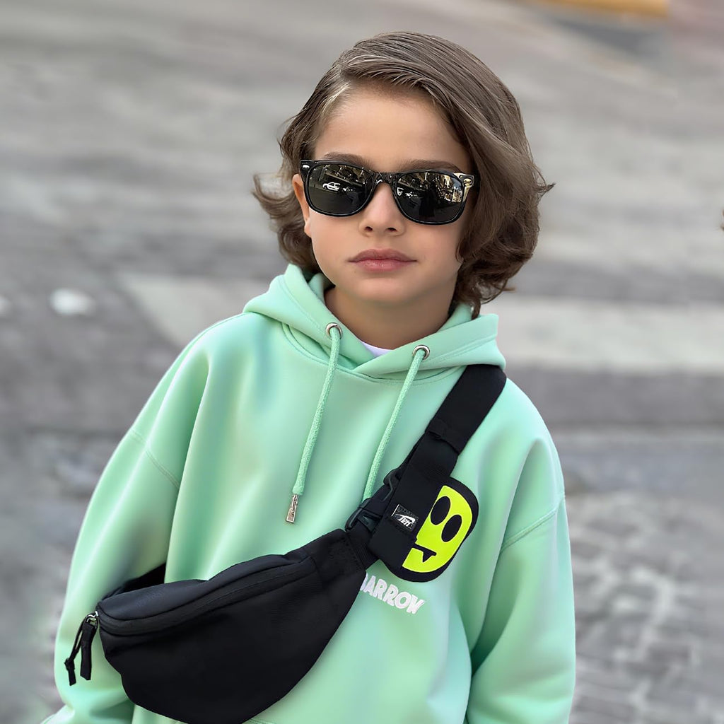 Kids Polarized Sunglasses for Boys Girls,Retro Toddler Sun Glasses UV Protection Shades