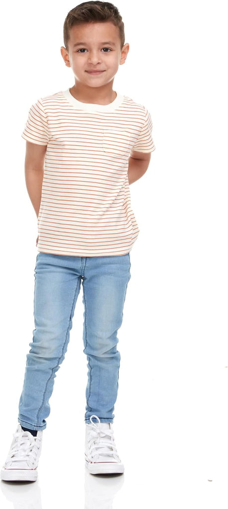 Pack Toddler/Baby Boy Short Sleeve Shirts - Premium Quality T-Shirt Tops