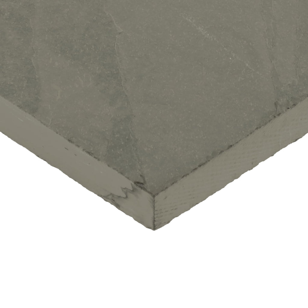 Natural Stone Slate 12" x 12" in Natural Cleft Brazil Grey (6 PC per Carton) (5.82 SQFT per Carton)