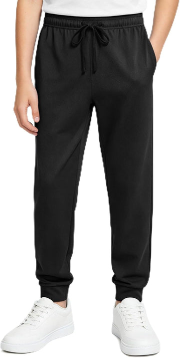 Boys Mesh Athletic Pants Joggers Quick Dry Kids Running Pants