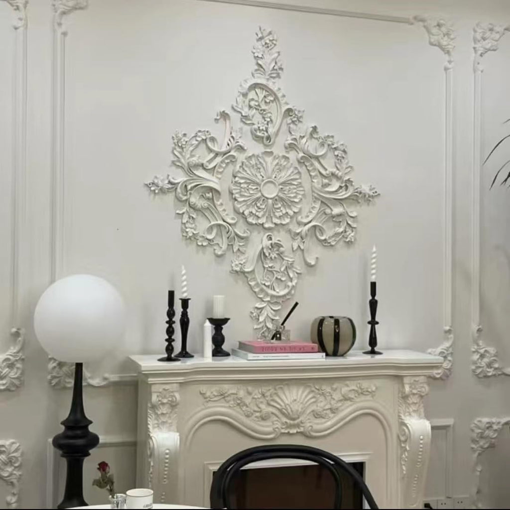 Pieced Pattern Ceiling Medallion Ceiling Medallions for Light Fixtures Split Ceiling Medallion White Ceiling Fan