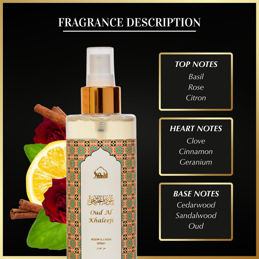 Oud Al Khaleeji Citrus Spray by | 250ml Arabic Room Spray