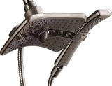 High Pressure Shower Head Combo with Two Spray Setting Fixed Shower Head and Two Spray Settings Handheld Shower Head