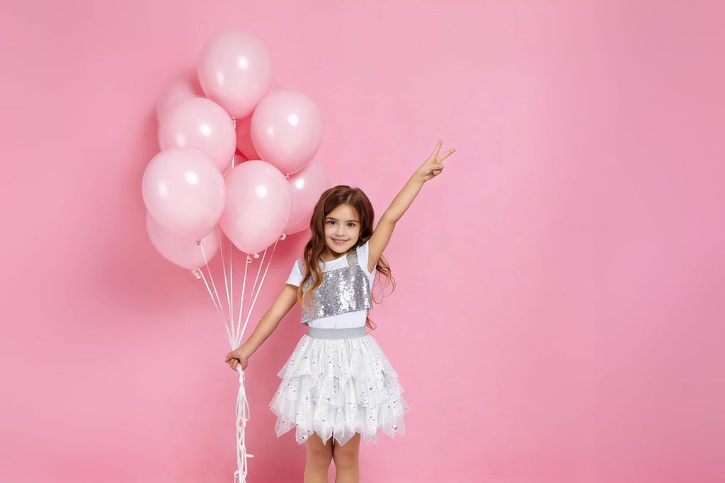 Girls Sweet Layered Mesh Skirt Party Birthday Dance Princess Skirt