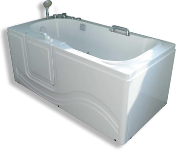 Whirlpool bathtub with door hydrotherapy Walk-in 60” x 30” 6 jets - Dolly