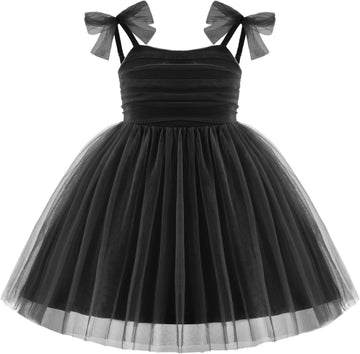 Toddler Tulle Dress Girls Spaghetti Strap Summer Tutu Dresses