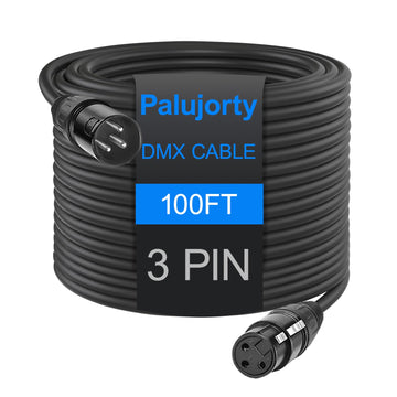 3 Pin DMX Cable, Coiled DMX Cable for Stage Light