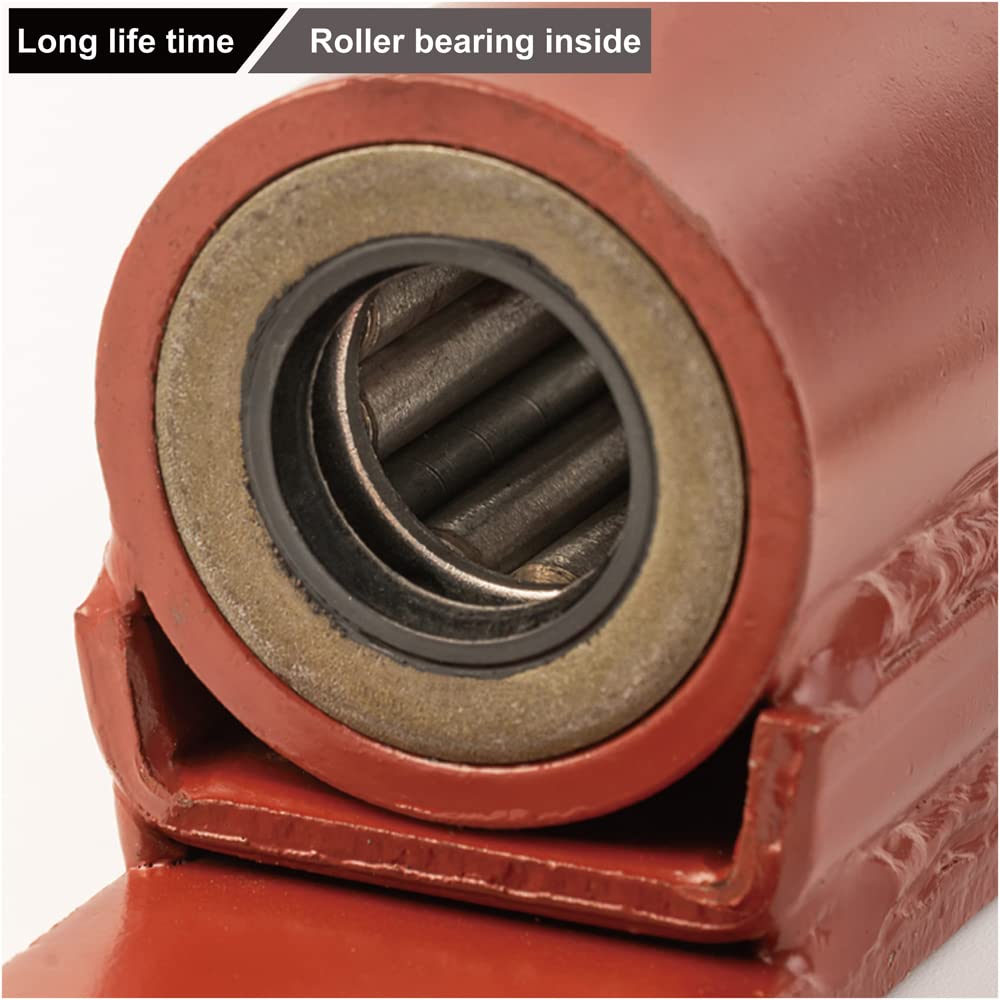 Heavy Duty 7" Bolt onto The Gate Bolt onto The Post Gate Hinges with Needle Roller Bearing for Driveway Vehicular