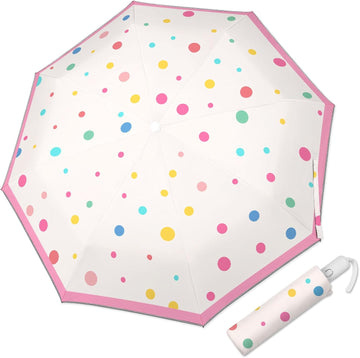Kids Folding Umbrella Auto Open & Close for Girls Boys