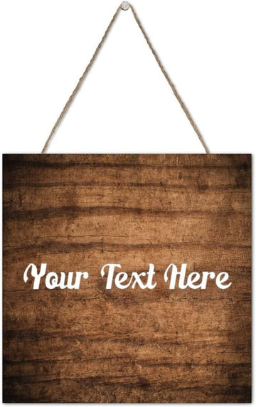Personalized Wooden Family Name Sign Custom Home Welcome Wood Plaque Ready to Hang Wall Art Home Decor for Indoor