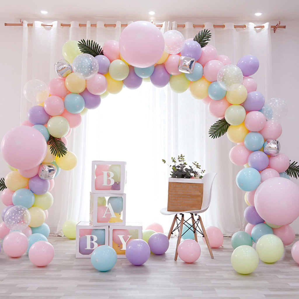 Balloon Arch Kit with Base, 9x10ft Adjustable Stand for Wedding