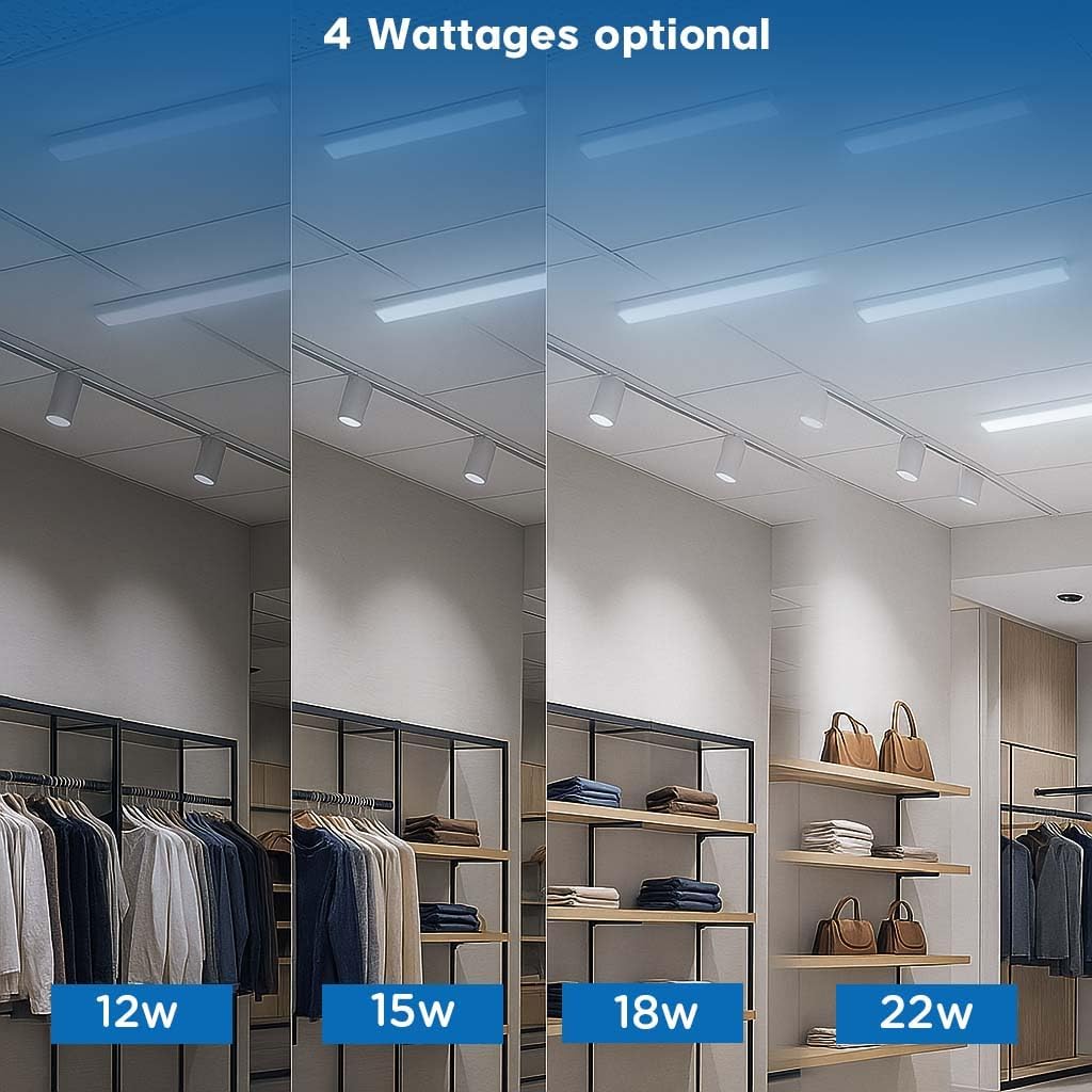 4 PACK 4FT T8 LED Tube Light, hybrid type a+b 12W/15W/18W/22W, 3000K |3500K|4000K|5000K|6500K, Single and Double End