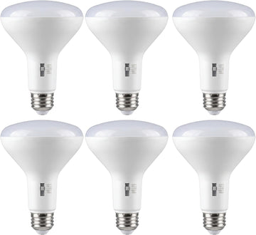 LED BR40 Reflector Light Bulb, 12 Watt (75W Equivalent), 1000 Lumens, 5 CCT Selectable (27K/30K/35K/40K/50K), 90 CRI