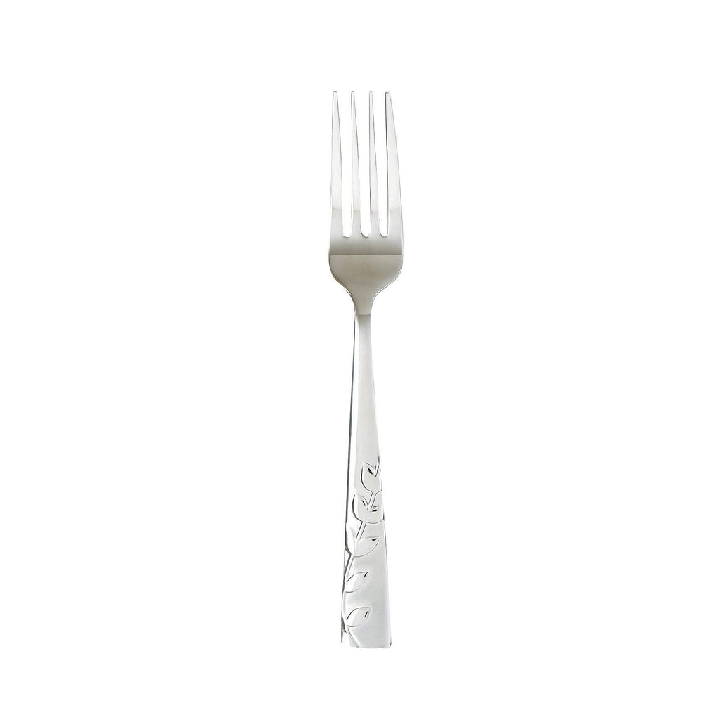 Silversmiths 268320R Blossom Sand 20-Piece Flatware Silverware Set, Service for 4, Stainless Steel, Includes