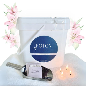 Pearled Candle 9lb - Bulk Lazy Lulu Tropical Hawaiian Scented Non Toxic Luxury Long Lasting Powder Wax Sand Candles