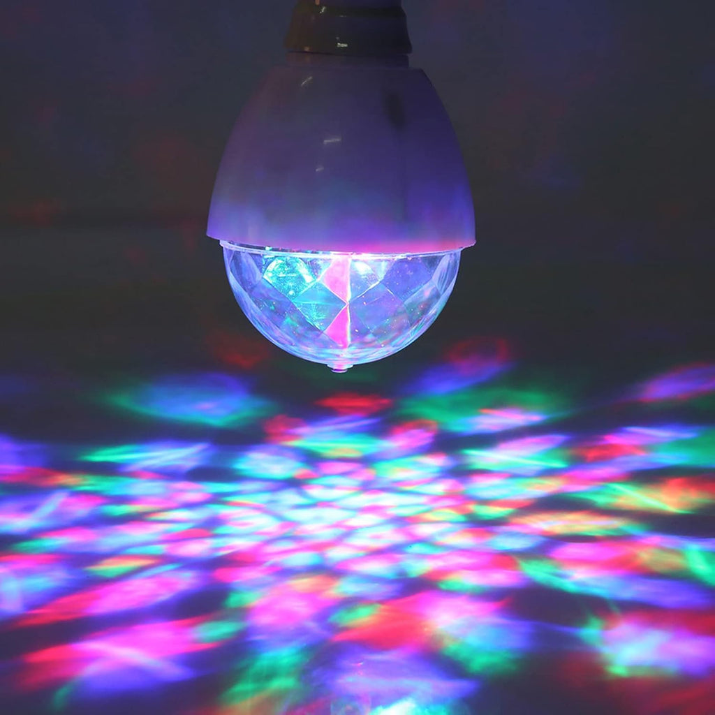 Disco Balls Lamps, 3W E27 Rotating Colorful LED
