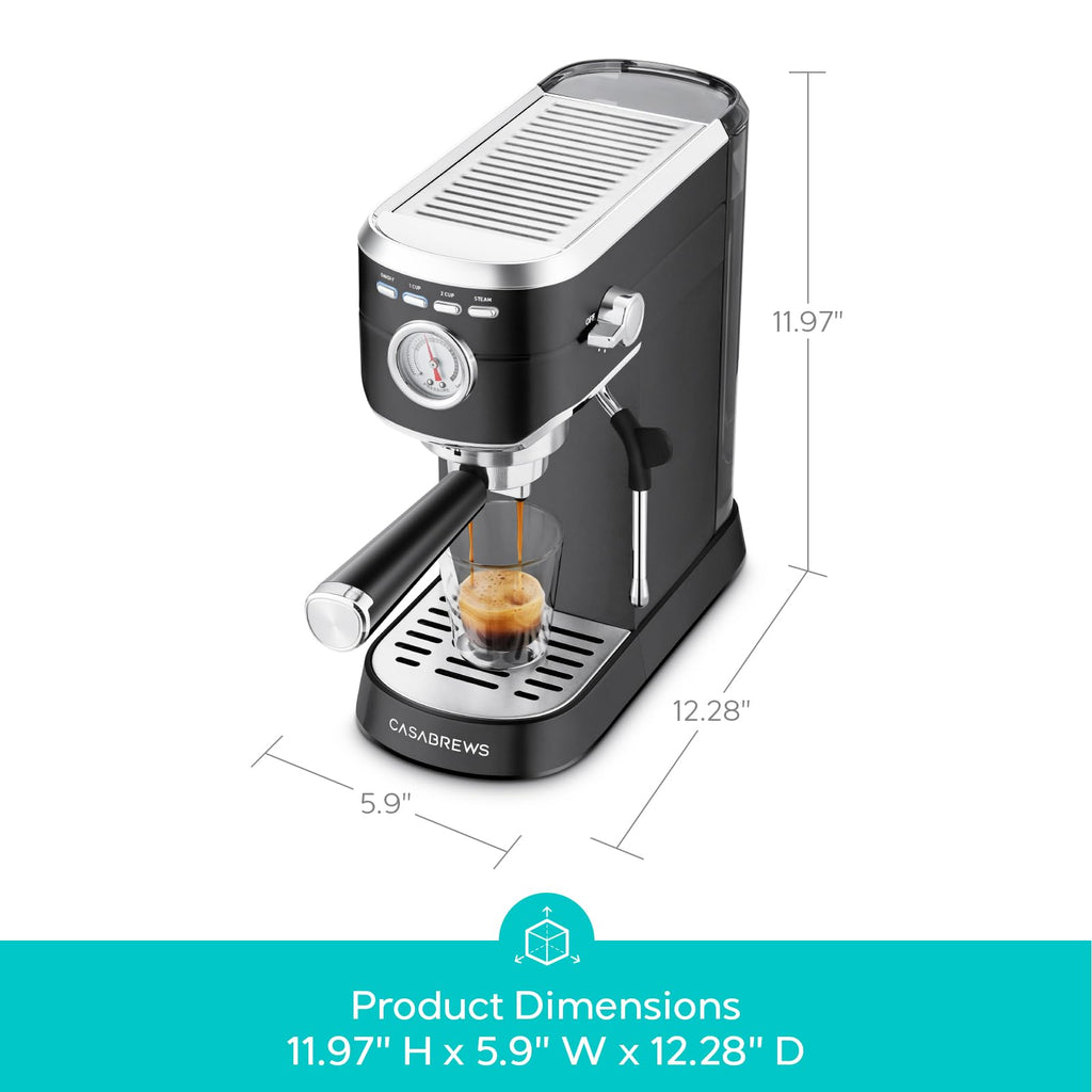 Espresso Machine, Espresso Coffee Maker with Steam Wand